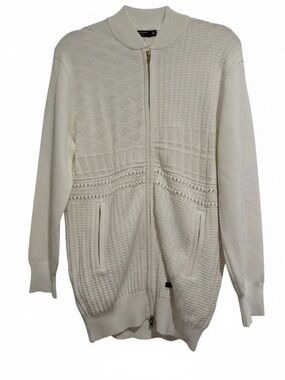 Diamond‎ Supply Co. Women’s Textured Quartz Varsity Longline Cardigan XS NWT